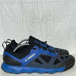 Adidas Mens Blue Terrex Climacool Voyager Running Athletic Sneakers Shoes SZ 11
